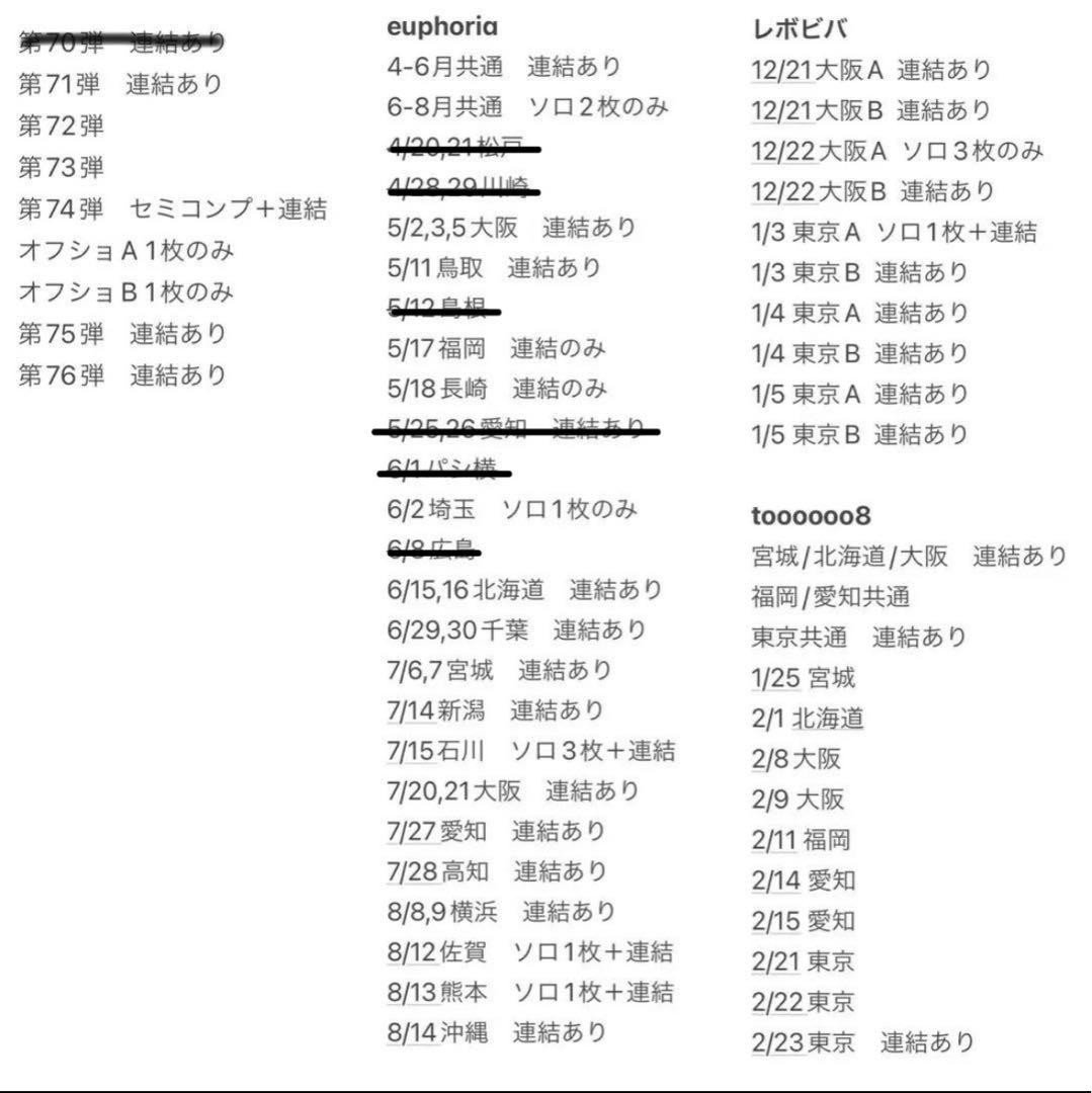 超特急　タカシ 7号車　生写真　コンプ　800枚以上