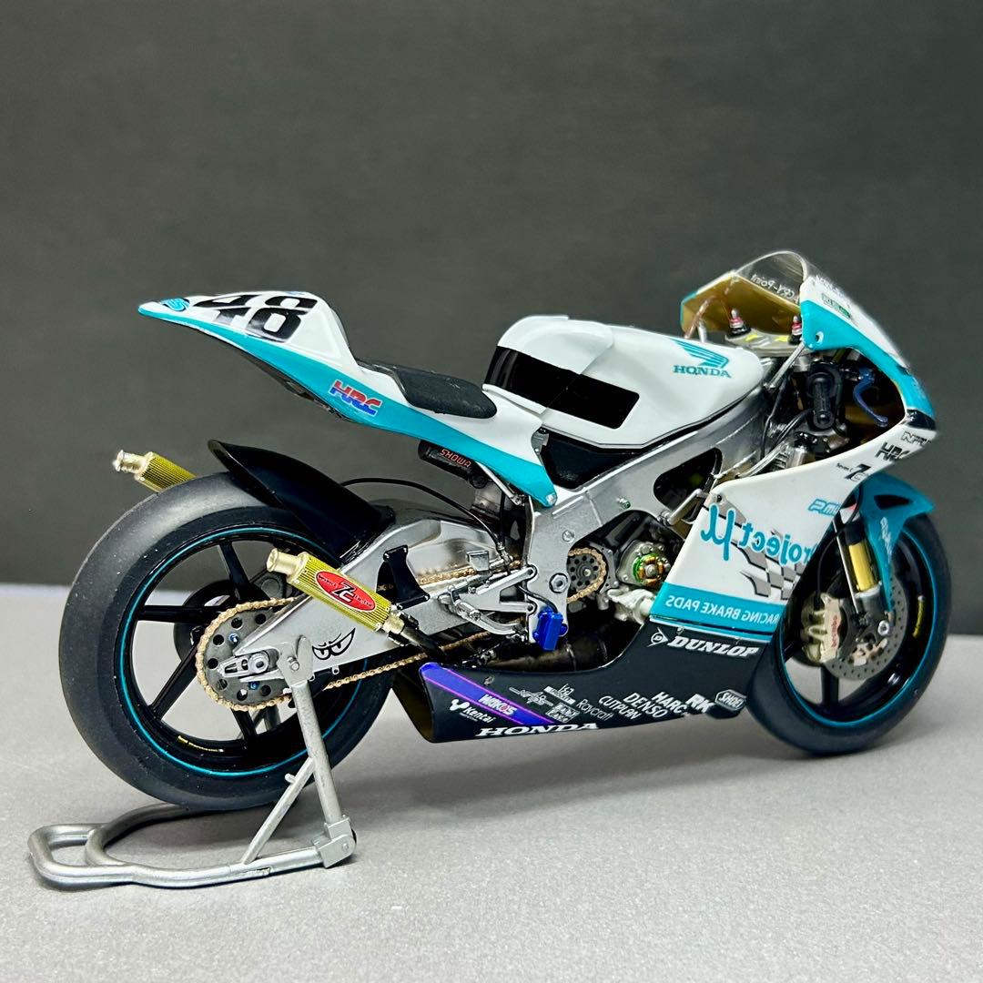 1/12 ハセガワ ホンダRS250RW 2008 #48プラモデル 完成品