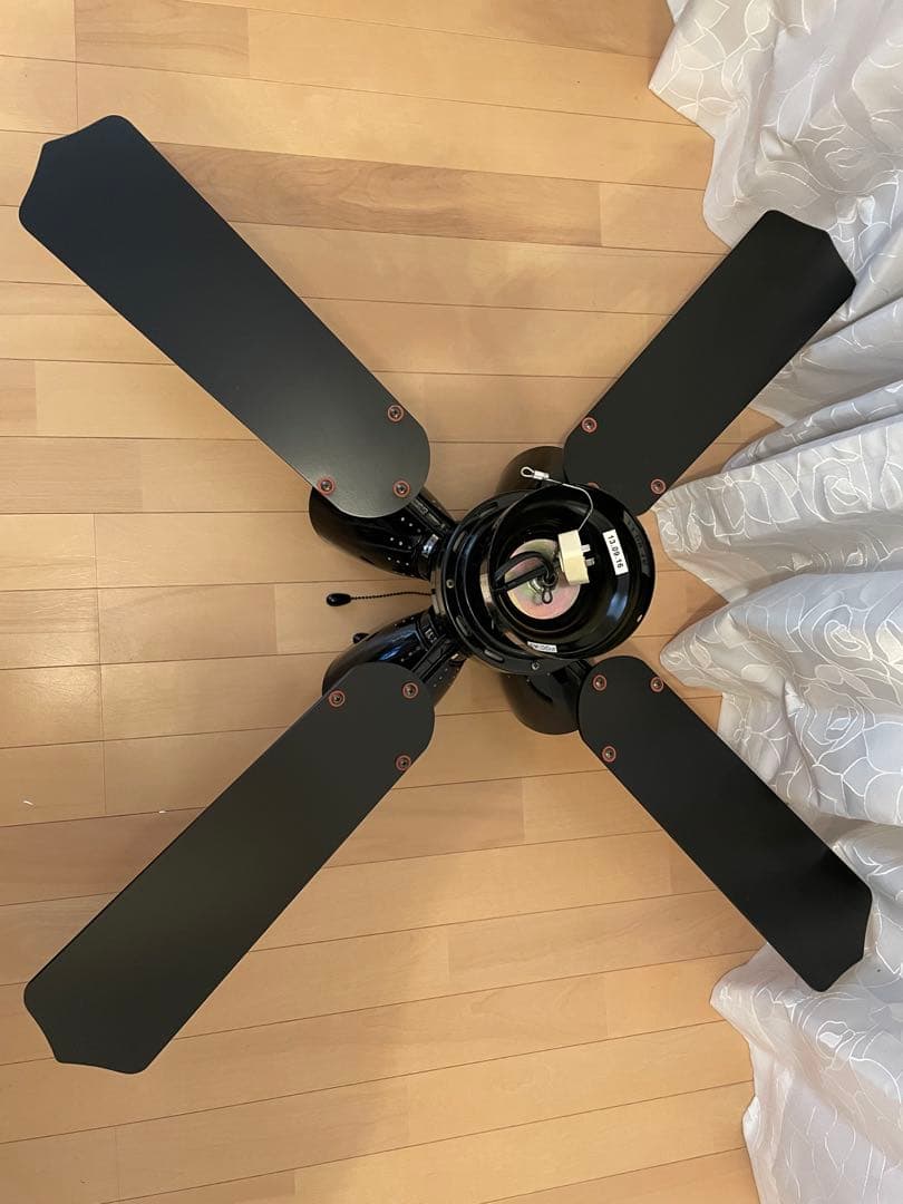 [Oshin]シーリングファン　アンティーク調　４灯