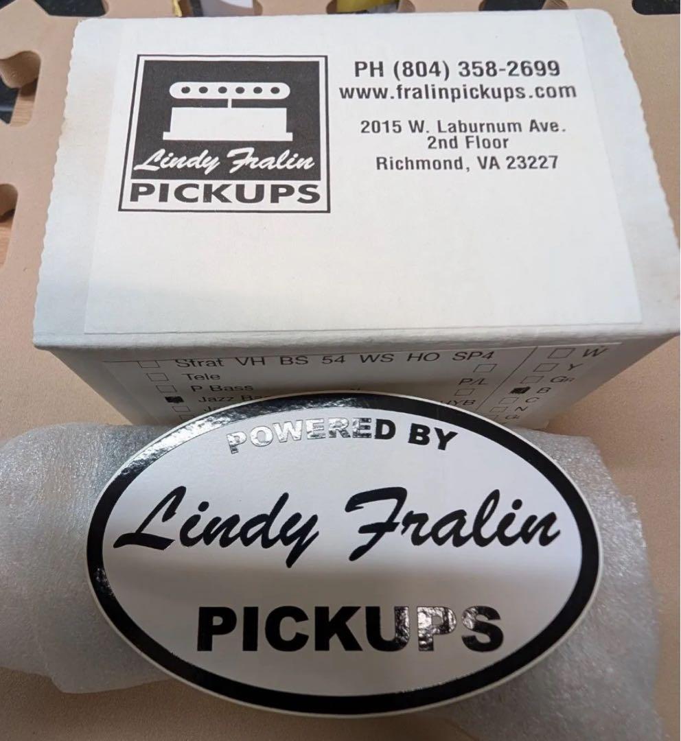 ベース Lindy Fralin Jazz Bass +5% Overwound Set