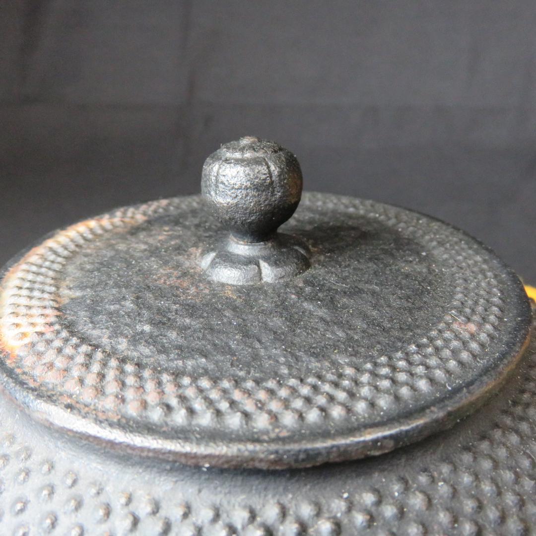 鉄瓶 池永 南部鉄器 錆 茶道具 囲炉裏 炉端 キャンプ