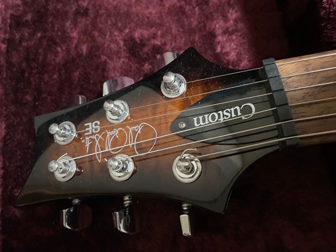 PRS Custom SE エレキギター トランスルーセントブラウン