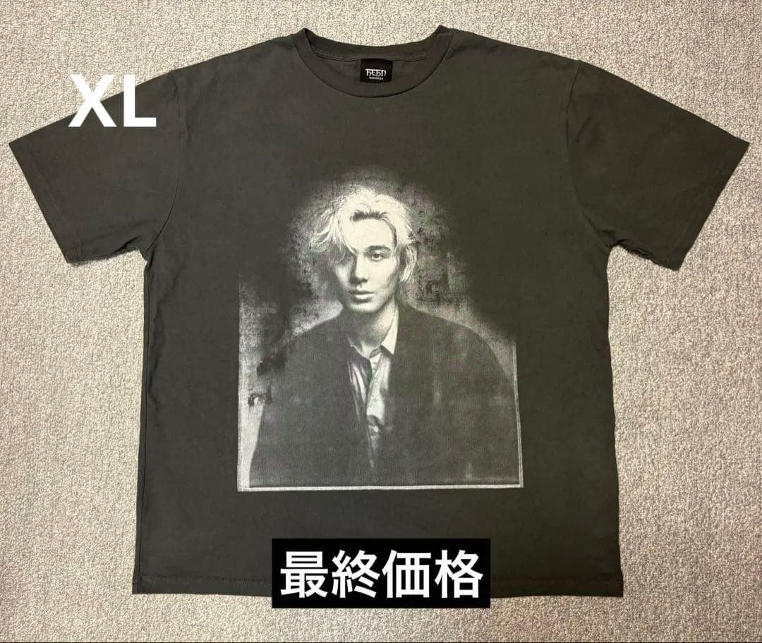 藤井風 USツアーＴシャツ 半袖 黒 XL