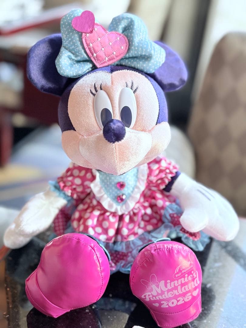 【新品タグつき】ミニーのファンダーランド パルパルーザ ぬいぐるみ　2026