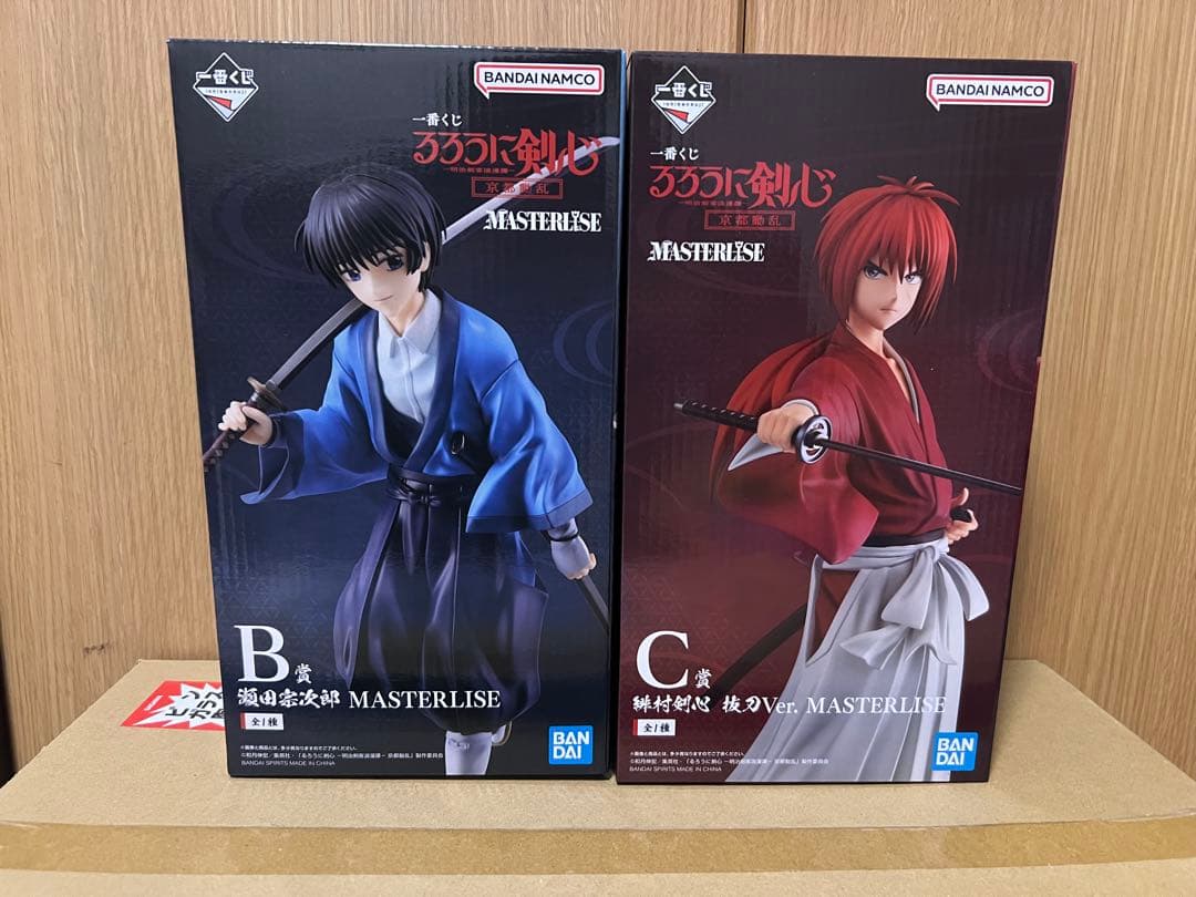 【国内正規品未開封】一番くじ るろうに剣心 京都動乱　A賞＋B賞＋C賞＋D賞