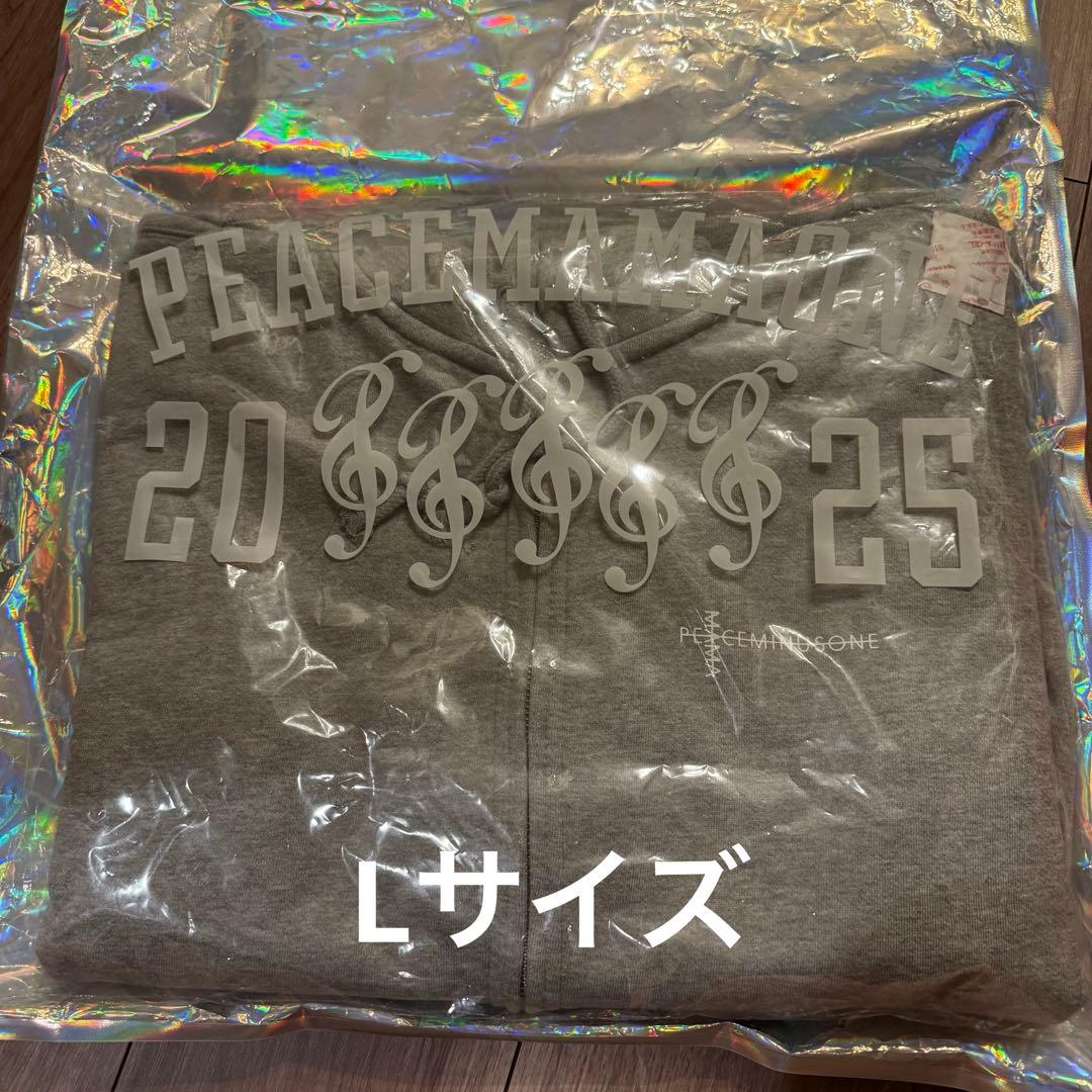 peaceminusone MAMA G-DRAGON パーカー　L グレー