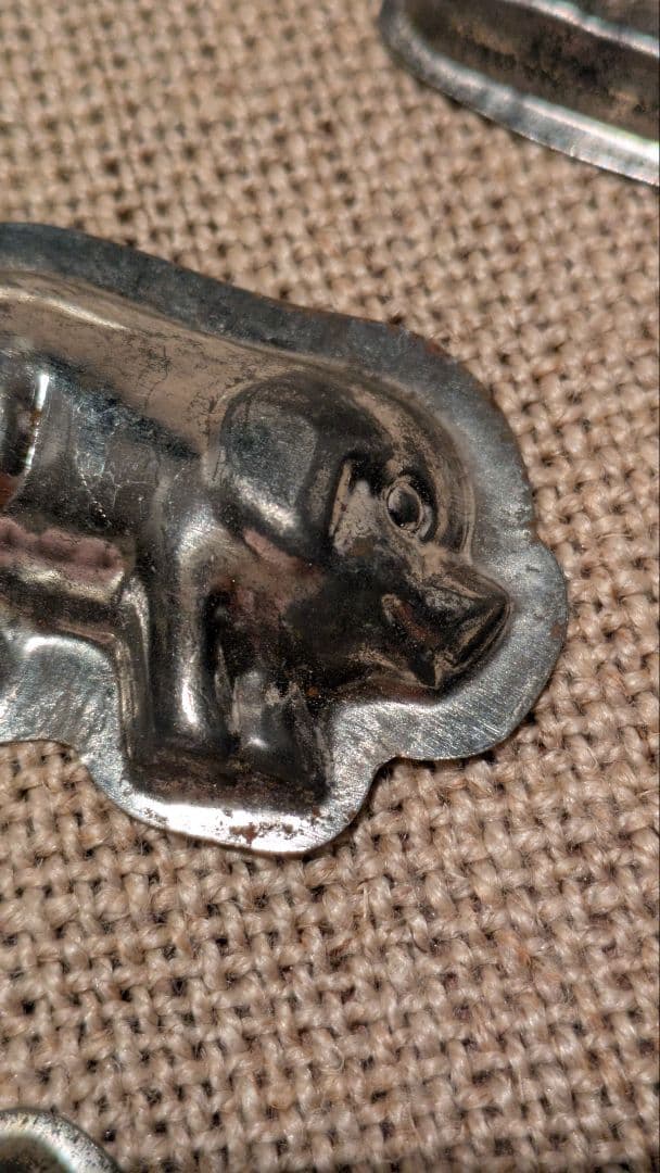 ヴィンテージ チョコレート型 17個セット ブリキ製 モールド CT-1