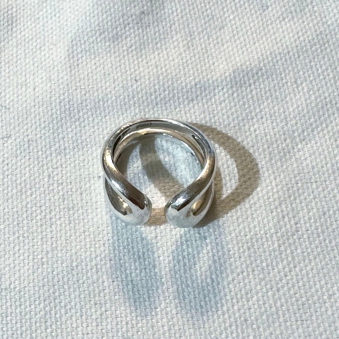 IRIS47 キャッチ リング　11号　シルバー925 指輪