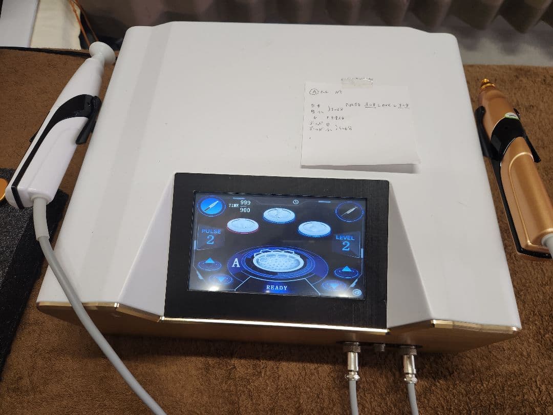 格安、新型プラズマシャワー美顔器 、保証期間残りあり！