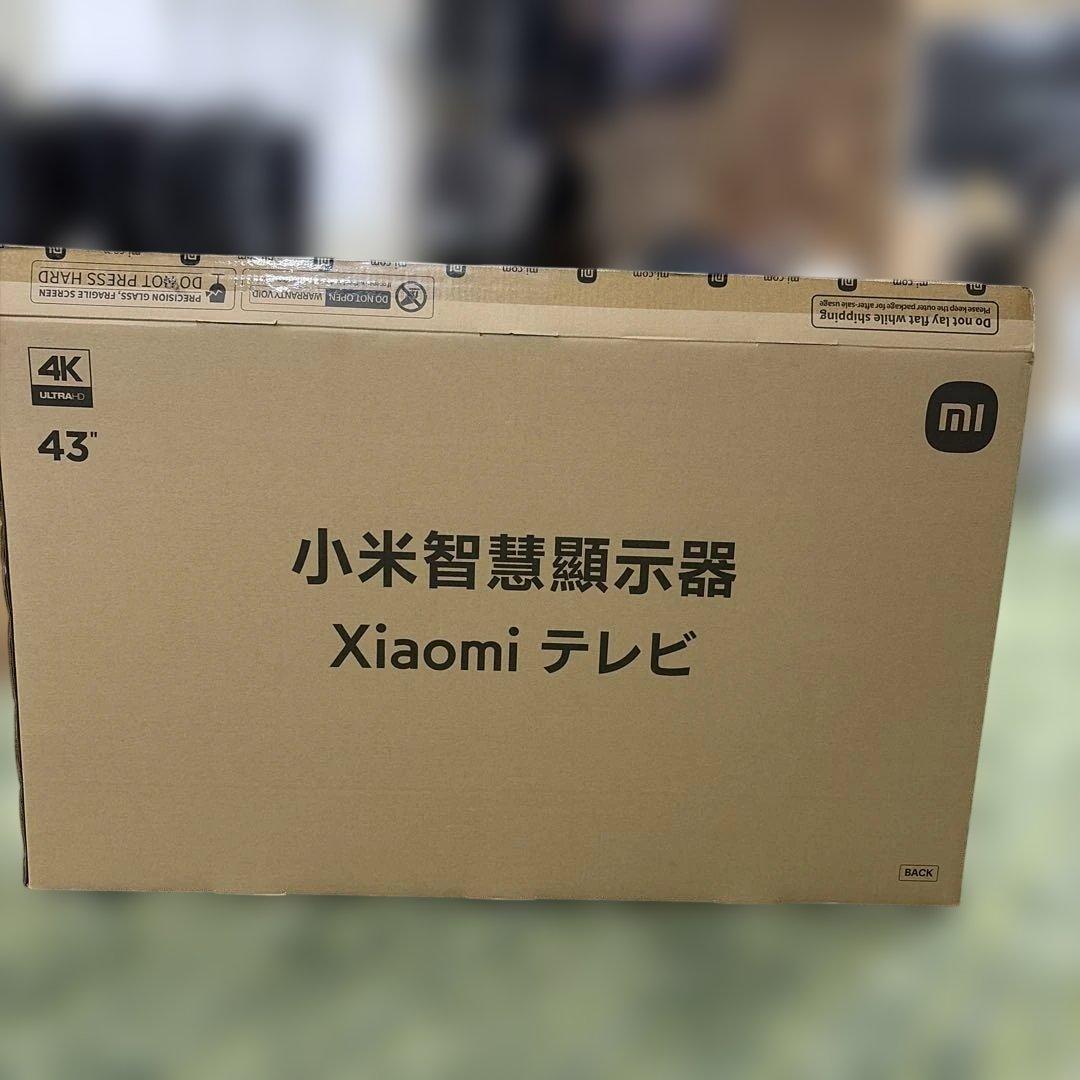 2023未使用　Xiaomi 43インチ 4K テレビ　動作保証品