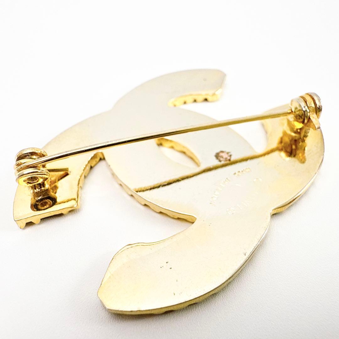 シャネル ココマーク ヴィンテージ ブローチ レディース アクセサリー ゴールド