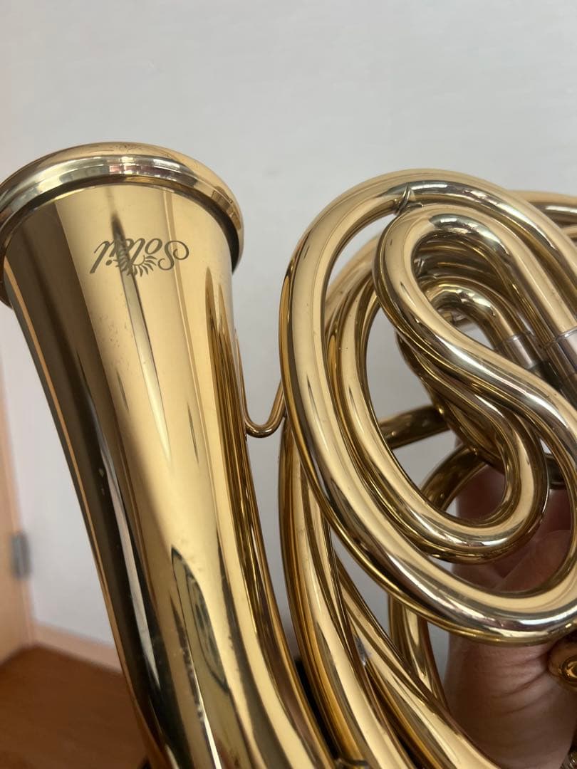 フレンチホルンSoleil 黒　ジャンク品