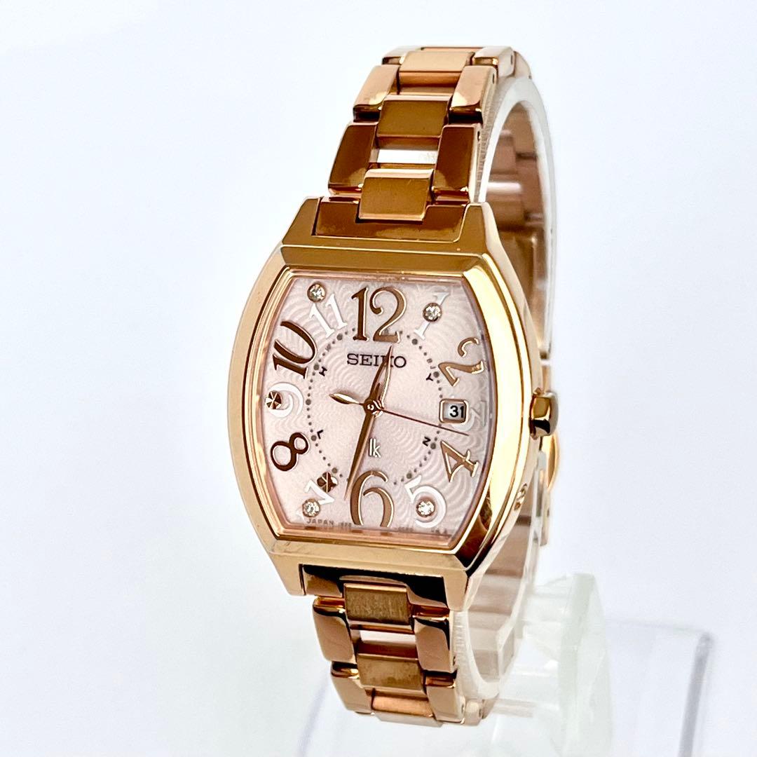 セイコー SEIKO ルキア レディース 腕時計 稼働 電波ソーラー s2118