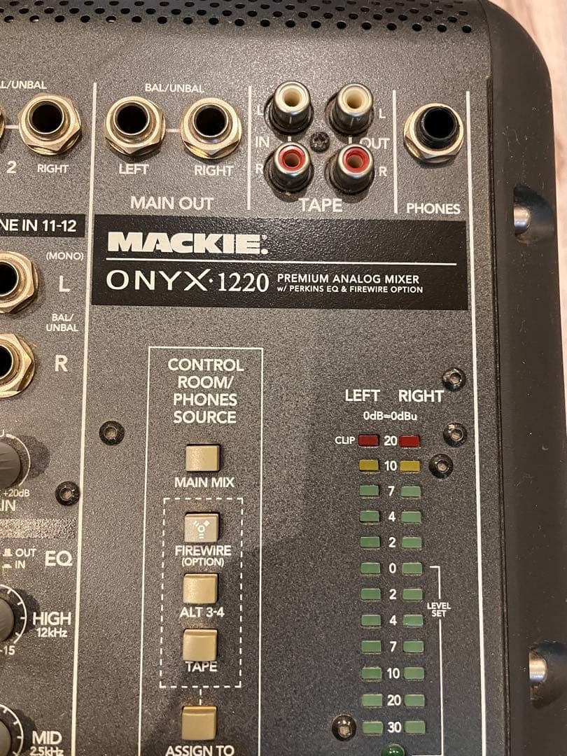 MACKIE ONYX 1220 アナログミキサー
