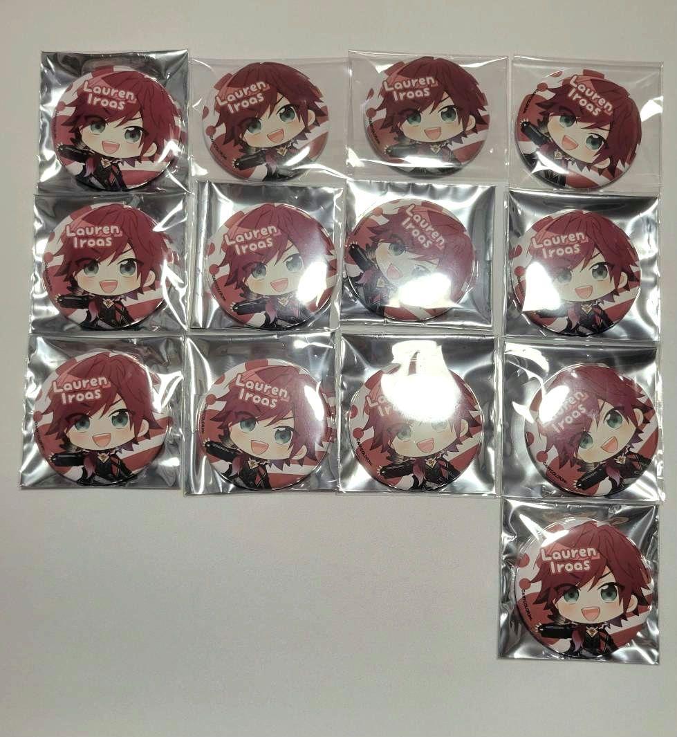 にじさんじ　ローレン・イロアス　缶バッジ　ぷち