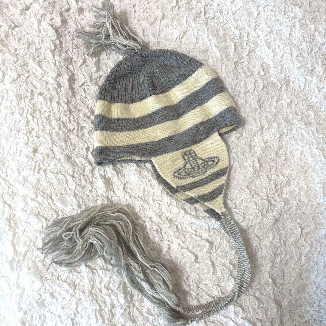 Vivienne Westwood ニット帽 グレー