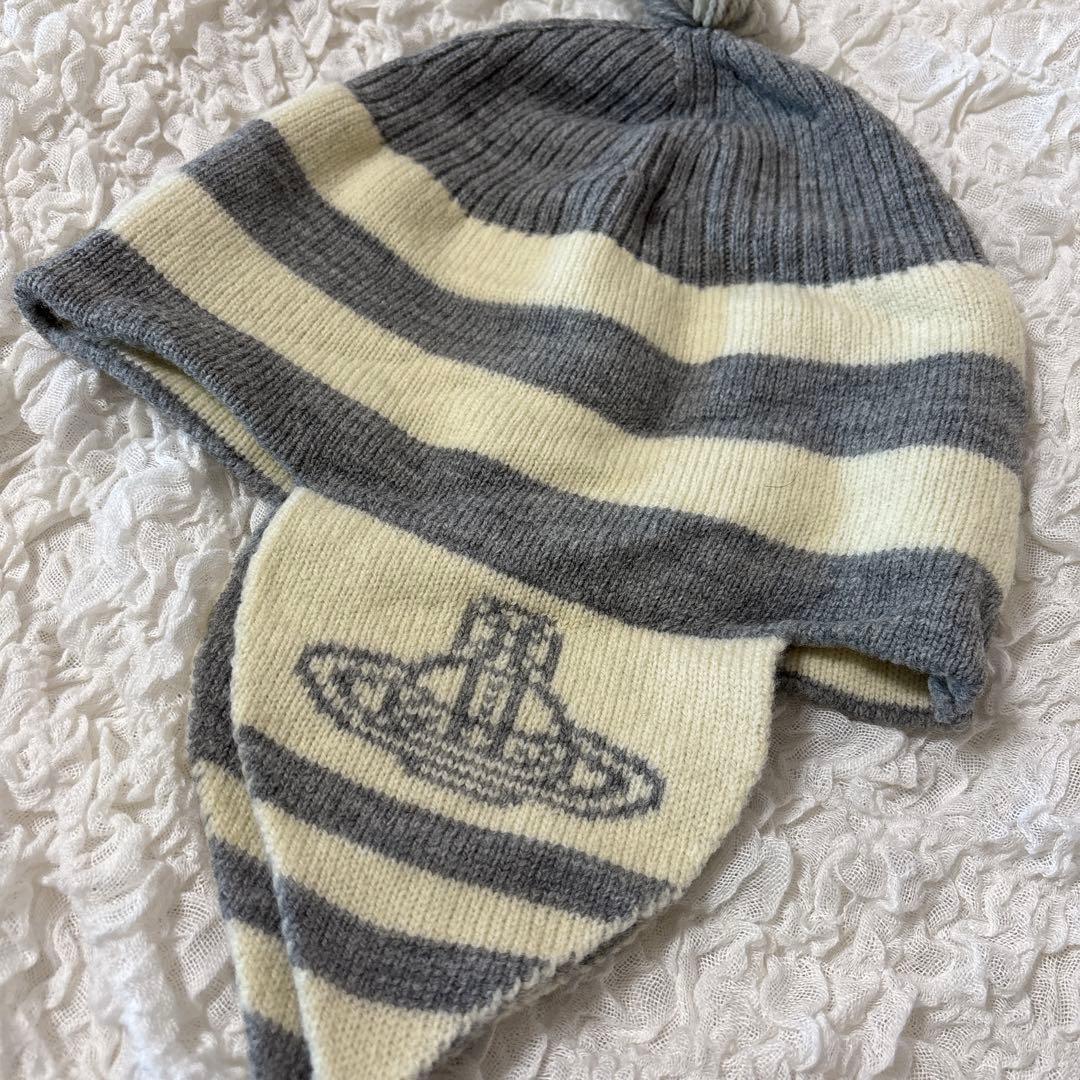 Vivienne Westwood ニット帽 グレー