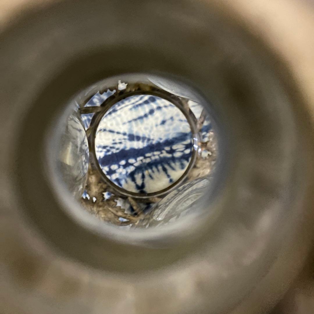 純銀　三越　デキャンタ　ガラス