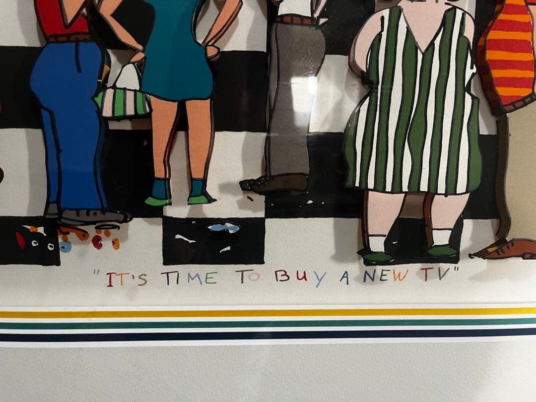 JAMES RIZZI シルクスクリーン 1989年作品