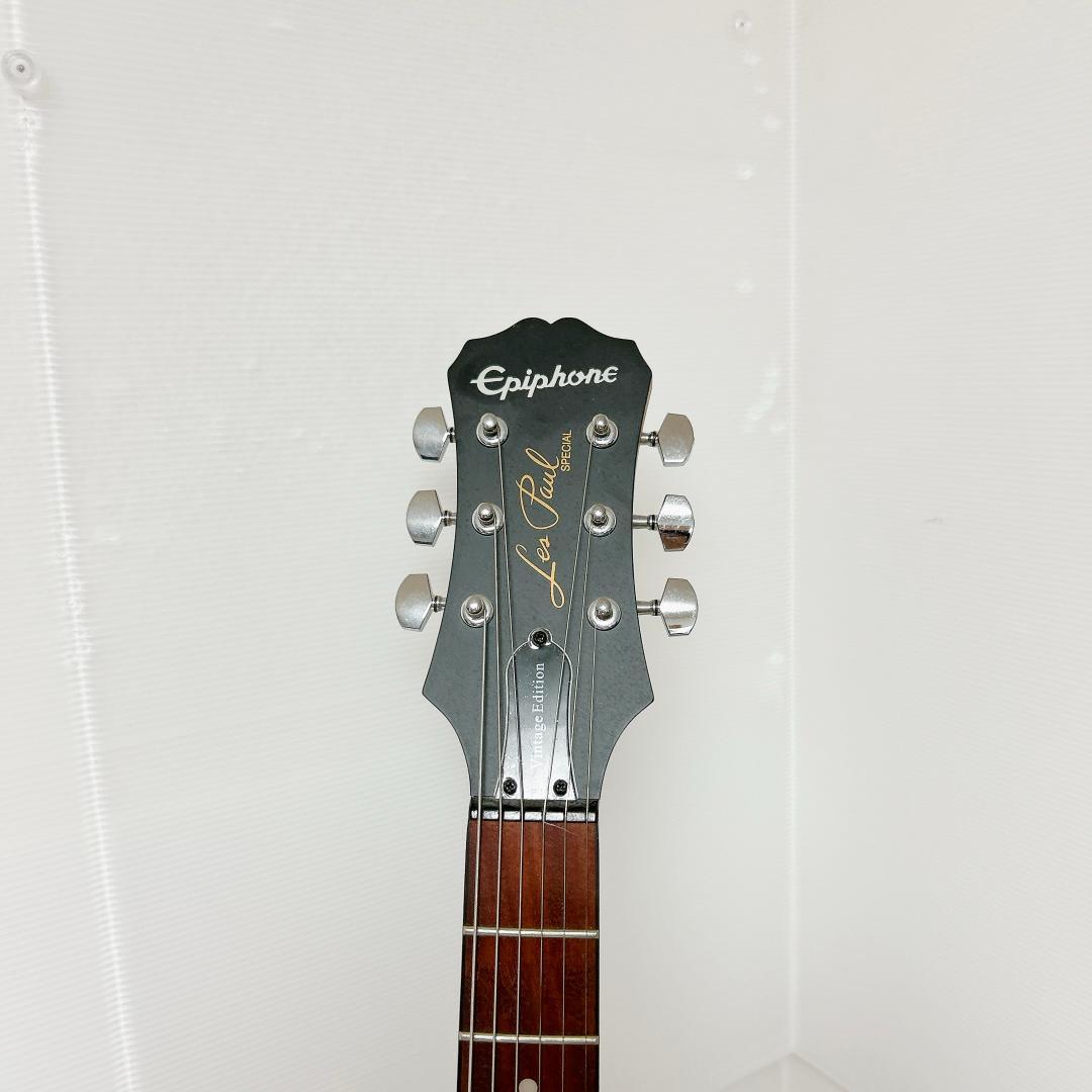 美品 Epiphone エピフォン レスポール ビンテージエディション ブラウン