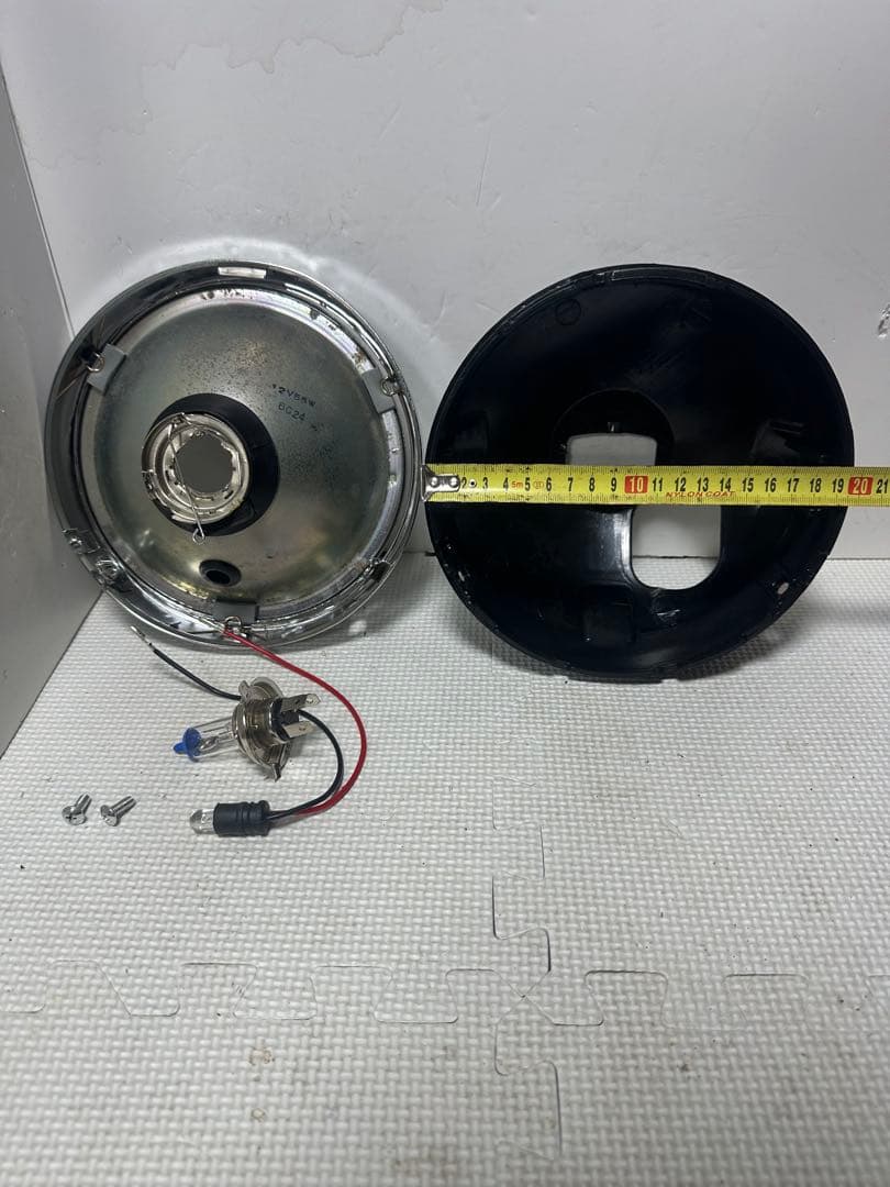 当時物IPF凹みレンズ付きヘッドライトASSY/シビエマーシャルCIBIE