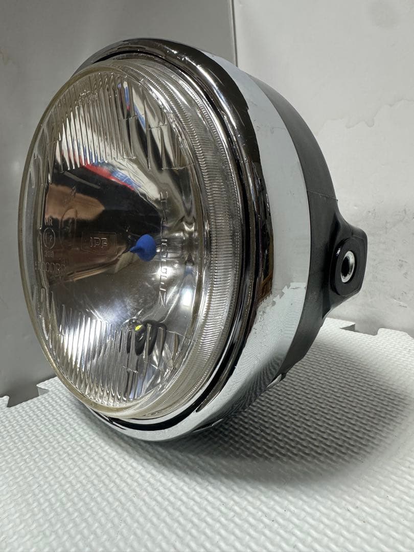 当時物IPF凹みレンズ付きヘッドライトASSY/シビエマーシャルCIBIE