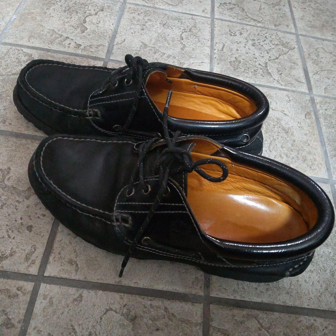 【クリーニング済】Timberland 3eye クラシックラグ ヌバック