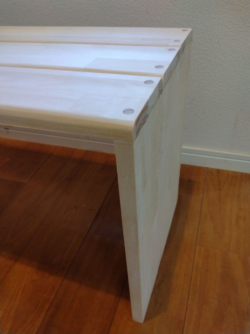 木製　ハンドメイド　オーダー　コの字型　トリマー　踏み台　水槽台　ベンチ