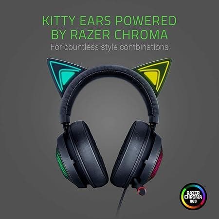 Razer Kraken Kitty ゲーミングヘッドセット　ネコミミ