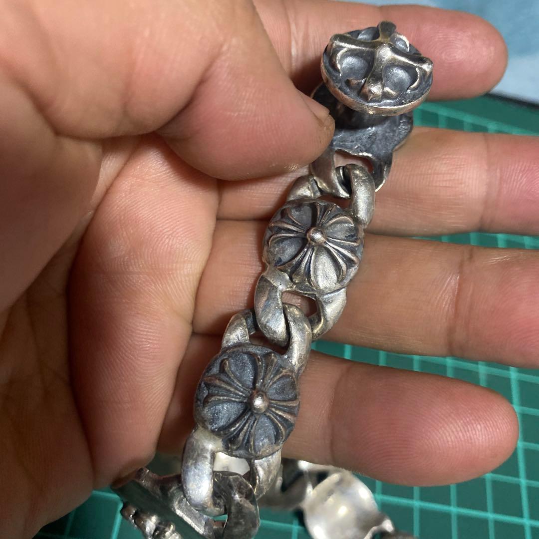 すごく対応　950 バングル　ユリクロス柄　ch ブレスレット