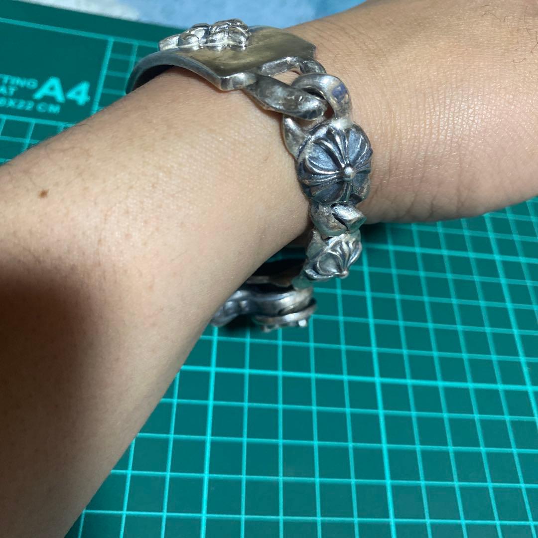 すごく対応　950 バングル　ユリクロス柄　ch ブレスレット