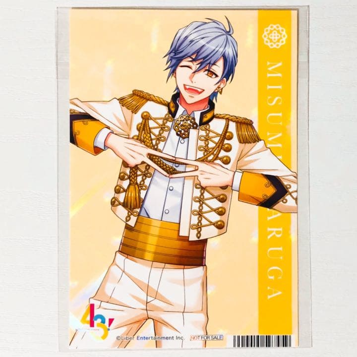 新品★A3★夏組【斑鳩三角】オンリーショップ★キラキラカード★特典★ブロマイド