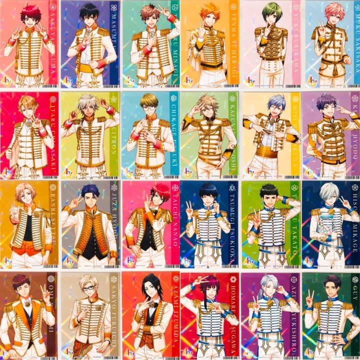 新品★A3★夏組【斑鳩三角】オンリーショップ★キラキラカード★特典★ブロマイド