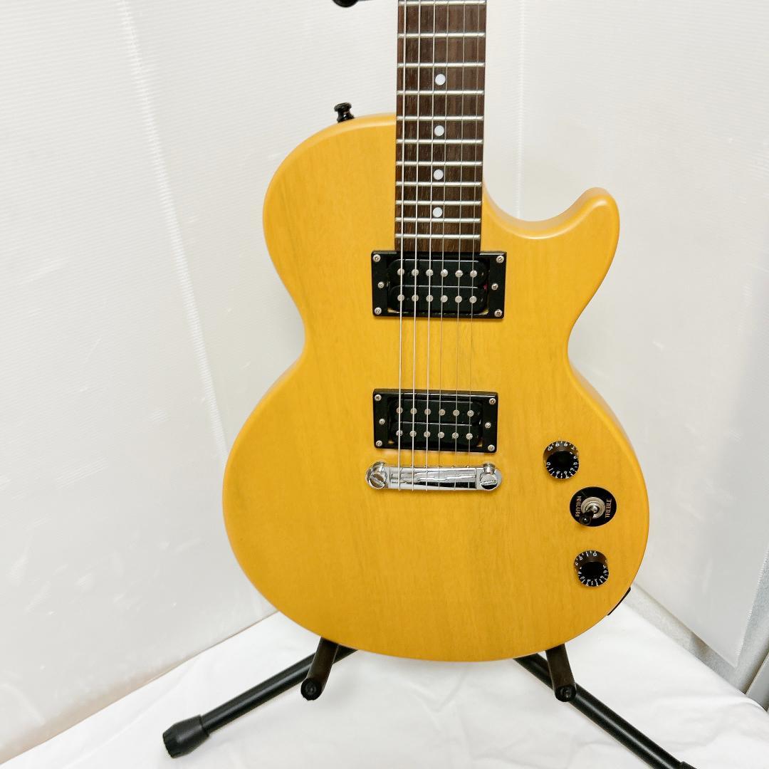 美品 Epiphone エピフォン Lespaul レスポール TVイエロー