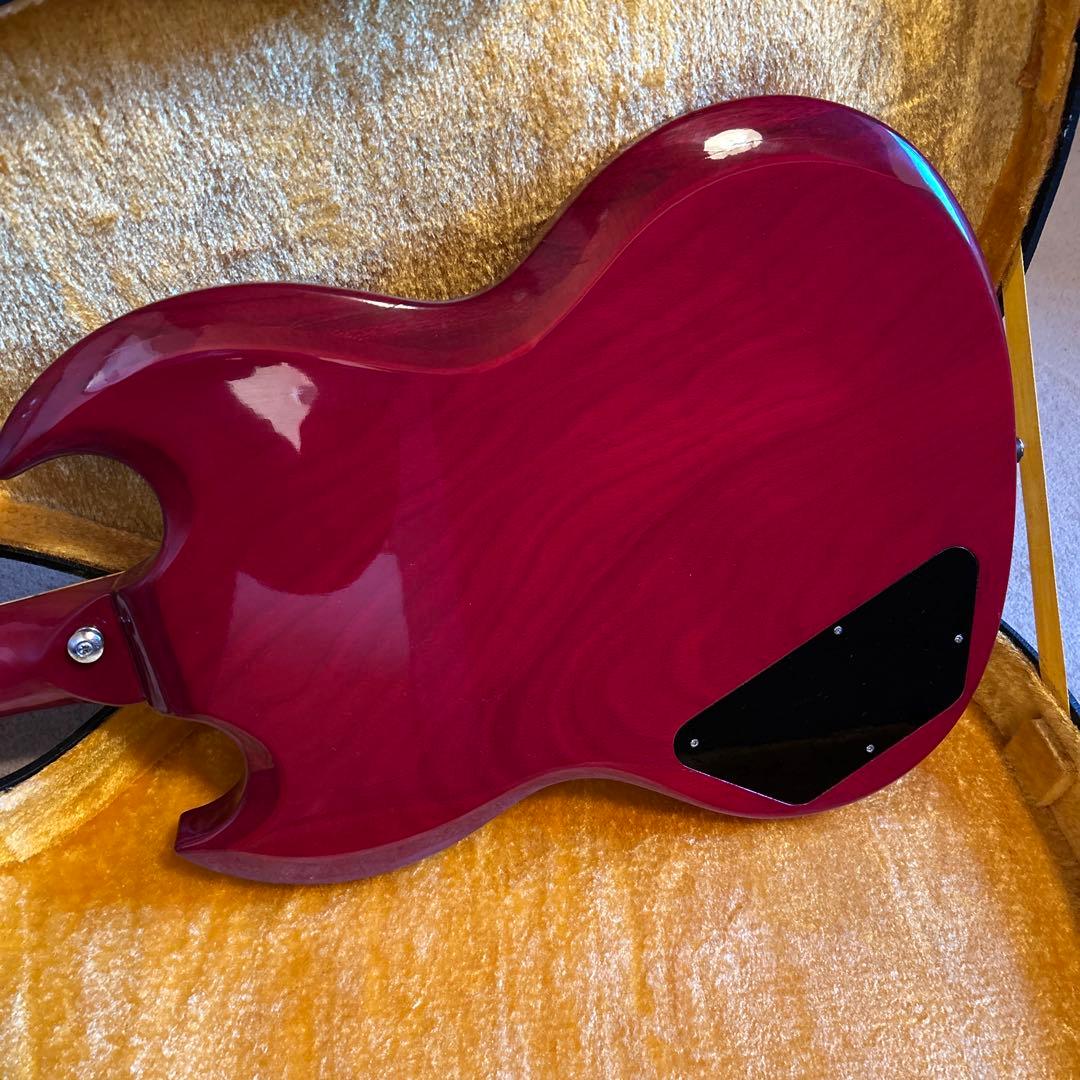 ジャパンビンテージMorris SGエレキギター オリジナルハードケース付き