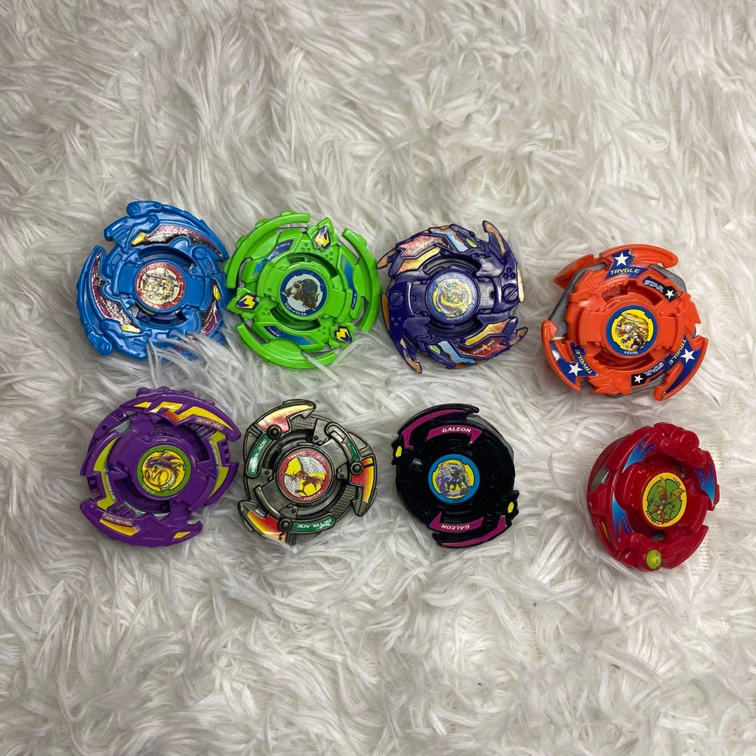 【中古】爆転シュート　ベイブレード　8個