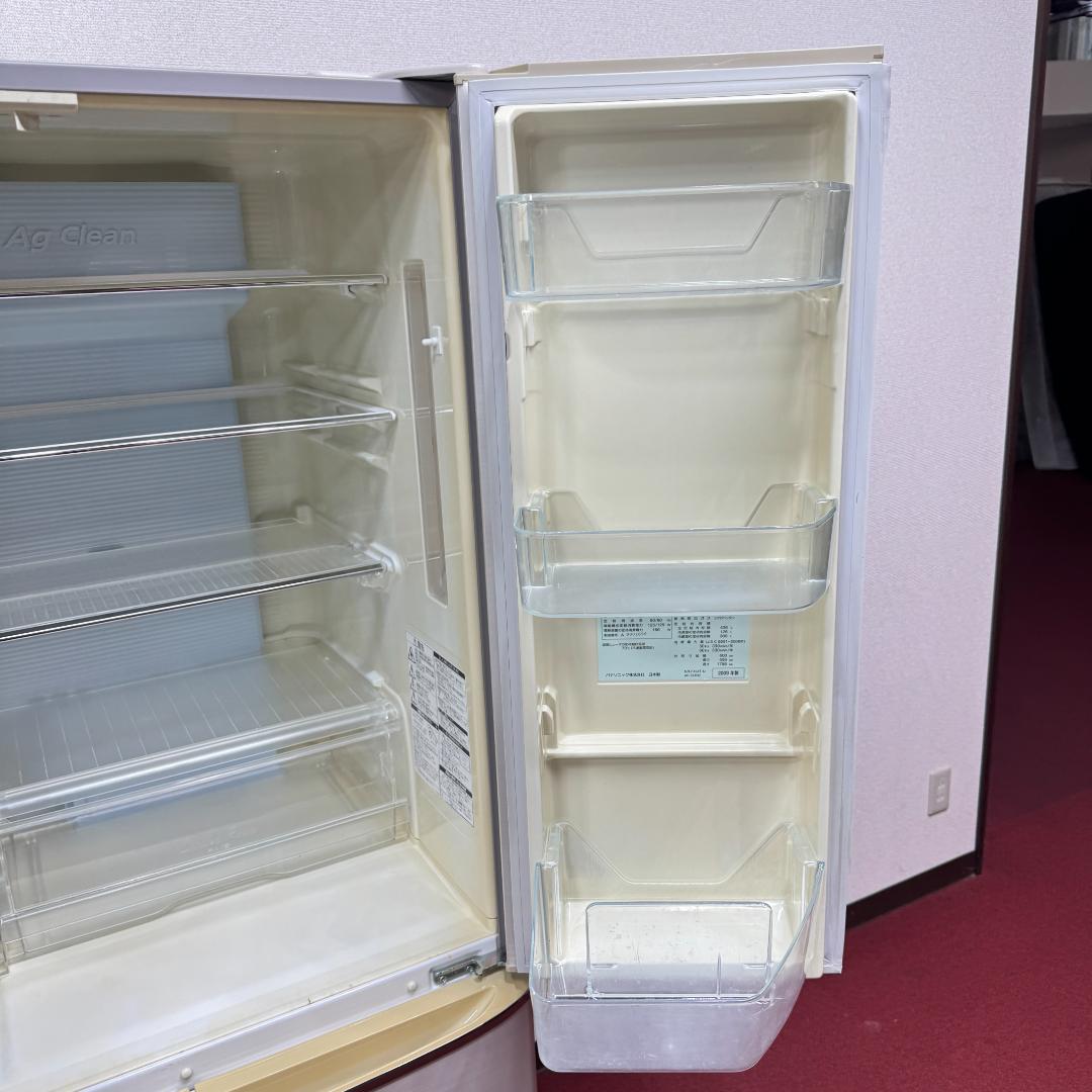 都内23区配送無料　パナソニック2009年製　6ドア冷蔵庫426L　製氷有