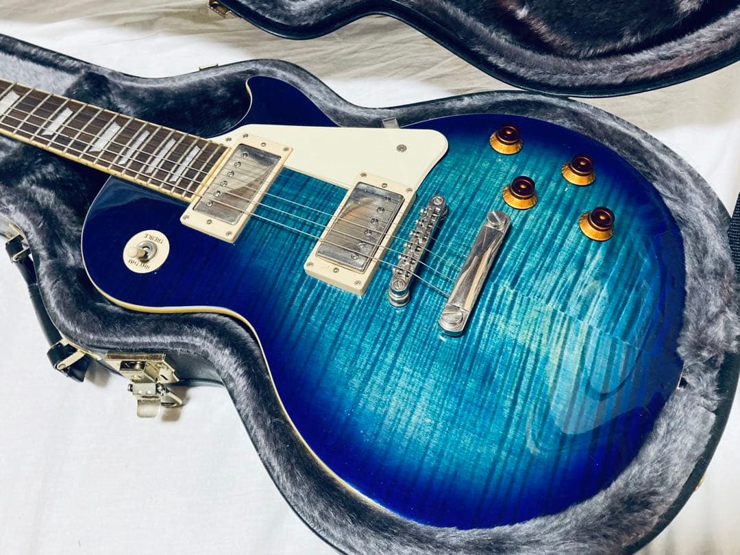 Epiphone Les Paul Standard 美品 希少色 ブルー