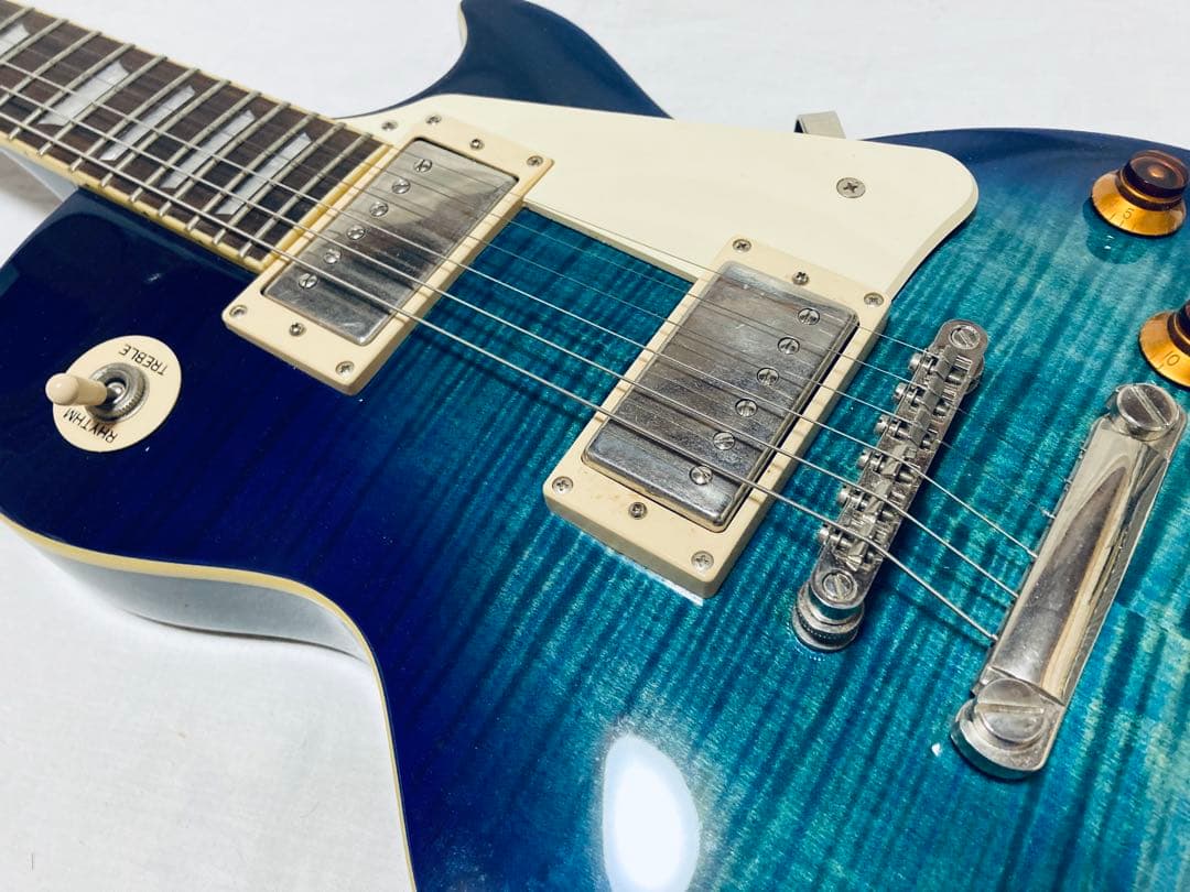 Epiphone Les Paul Standard 美品 希少色 ブルー