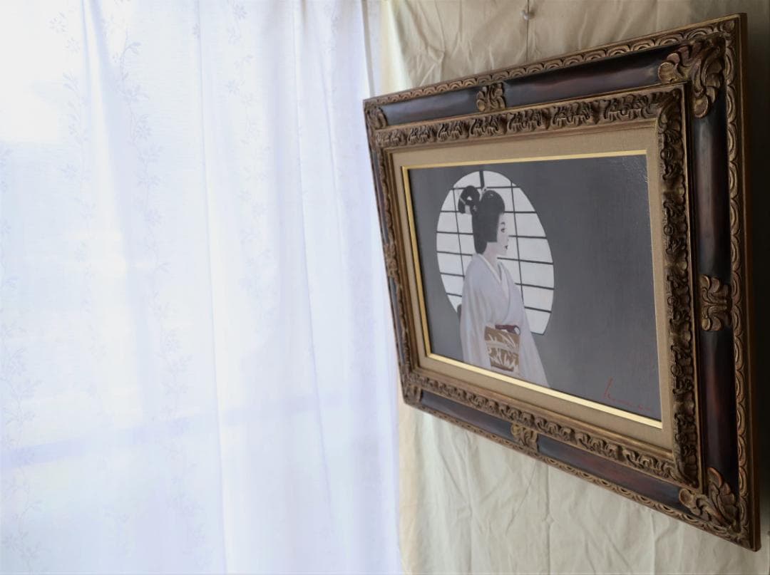 『空蝉(うつせみ)』 油彩肉筆画