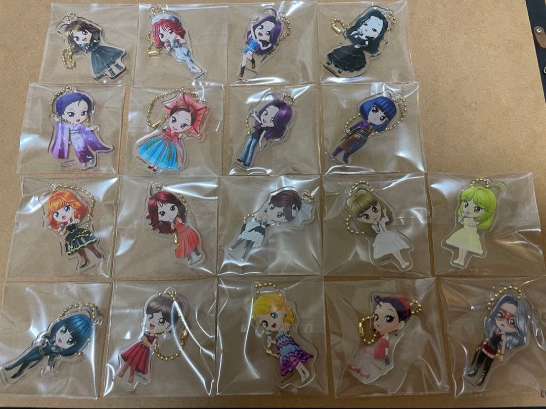 中森明菜　ディナーショー　アクリルキーホルダー　コンプリート18種　シークレット