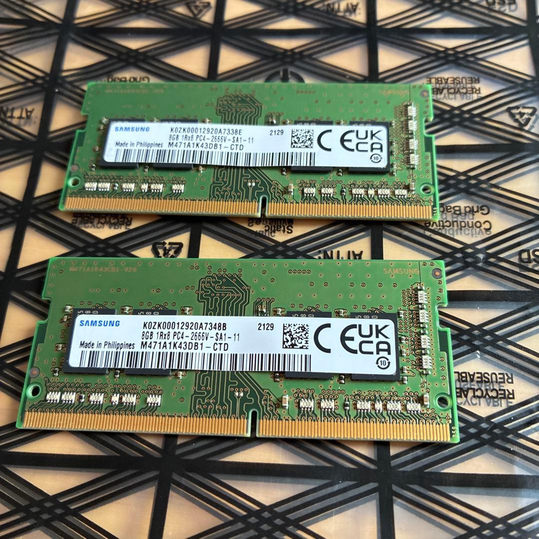 あ*ん様 DDR4-2666 8GB ２枚