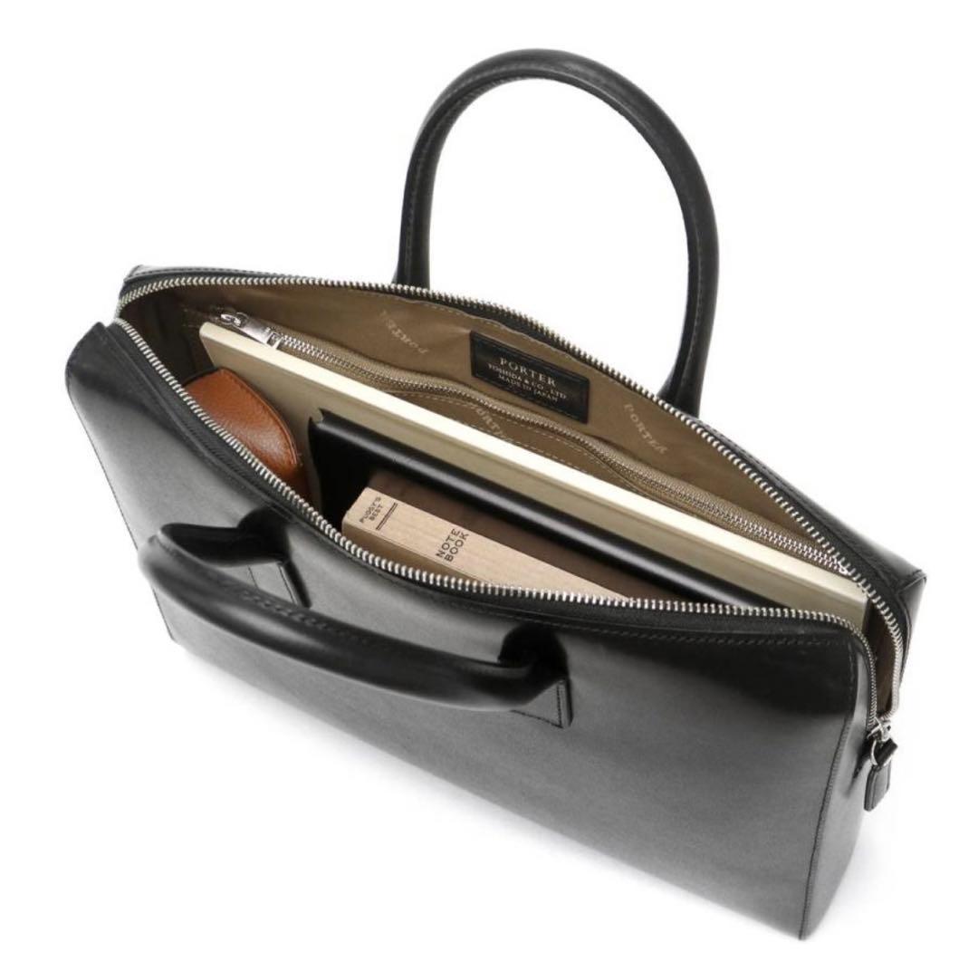 定価70.400円 ポーター　吉田カバン　シーク　ビジネスバッグ　レザー