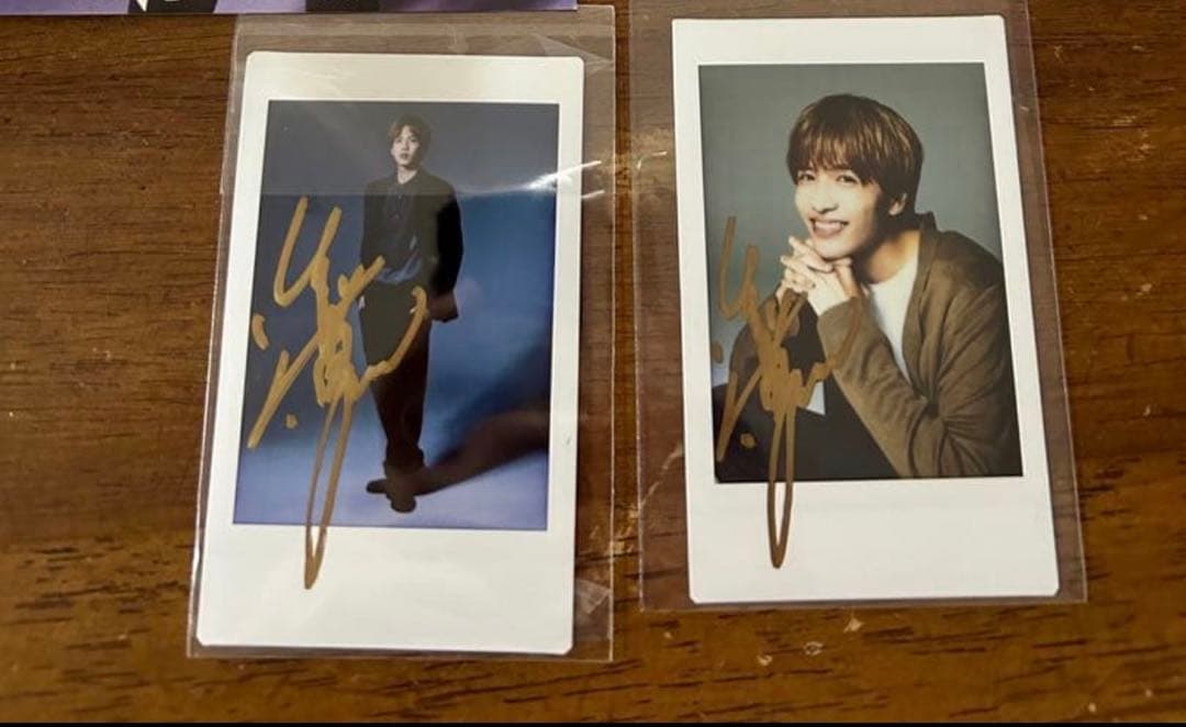 志尊淳 上海ファンミーティング ポストカード チェキ 直筆サイン入り