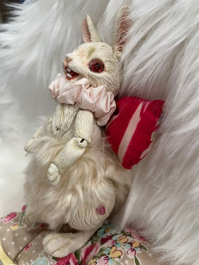 創作人形　うさぎ　作家　shiroさま