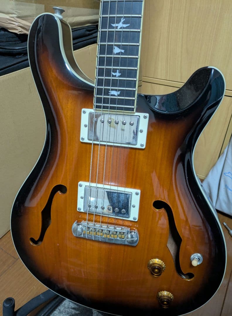 PRS SE Hollowbody サンバースト