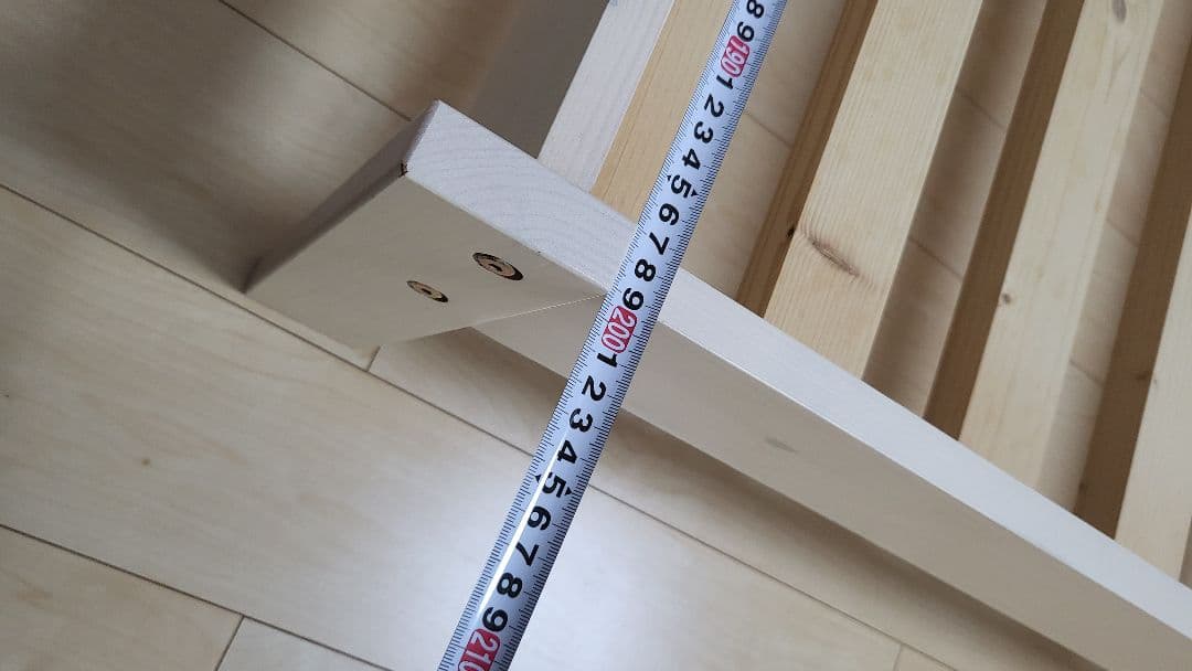 すのこ 伸縮　シングルベッドフレーム(10/20までの出品)