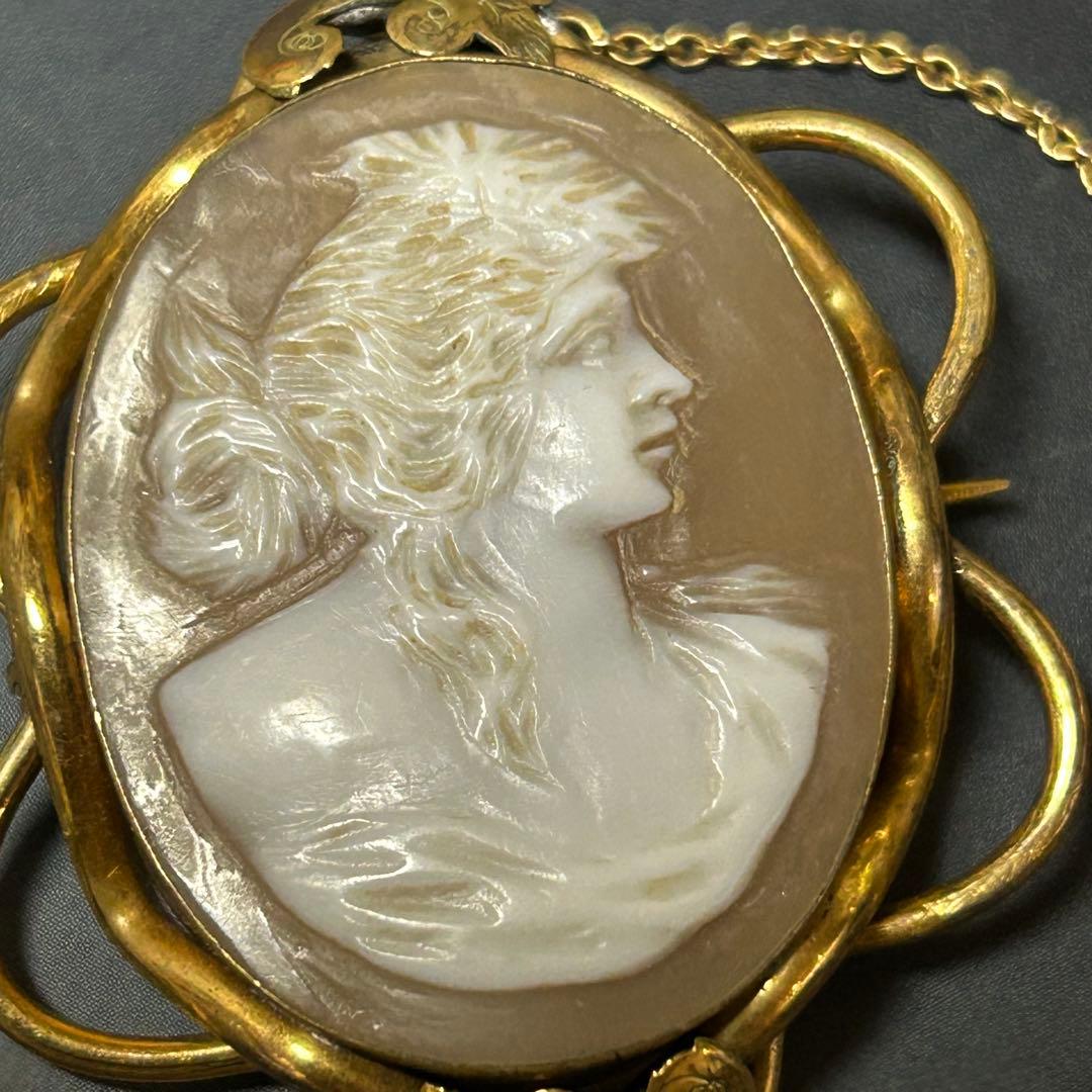 アンティークシェルカメオです