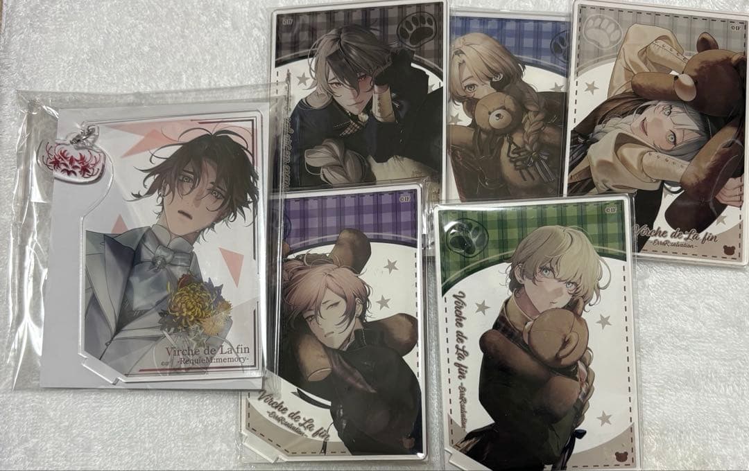 終遠のヴィルシュ　アクリルスタンド　冬の市　6点セット