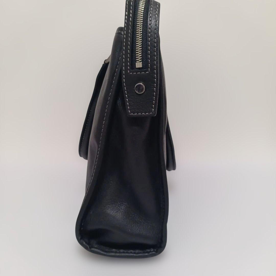 土屋鞄 プロータ 本革レザー ビジネスバッグ ブラック 美品